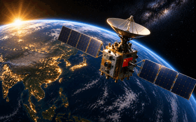 China-spionaj: Metal rar, cheia satelitului lor unic
