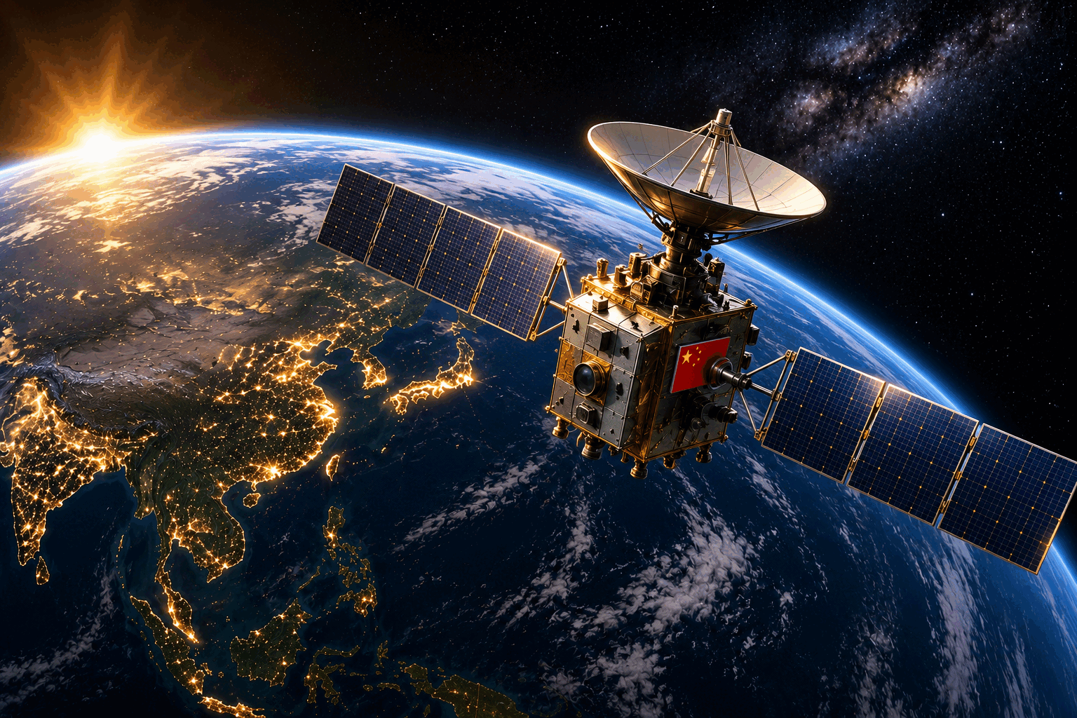 China-spionaj: Metal rar, cheia satelitului lor unic