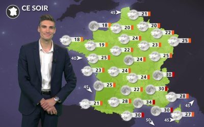 Météo aujourd'hui : la journée la moins chaude de la semaine, excepté près de la Méditerranée