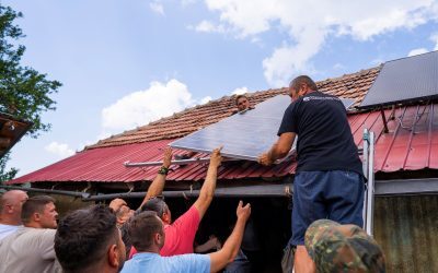 Energie electrică pentru 26 de familii: Proiectul „Energie pentru Viață” transformă vieți