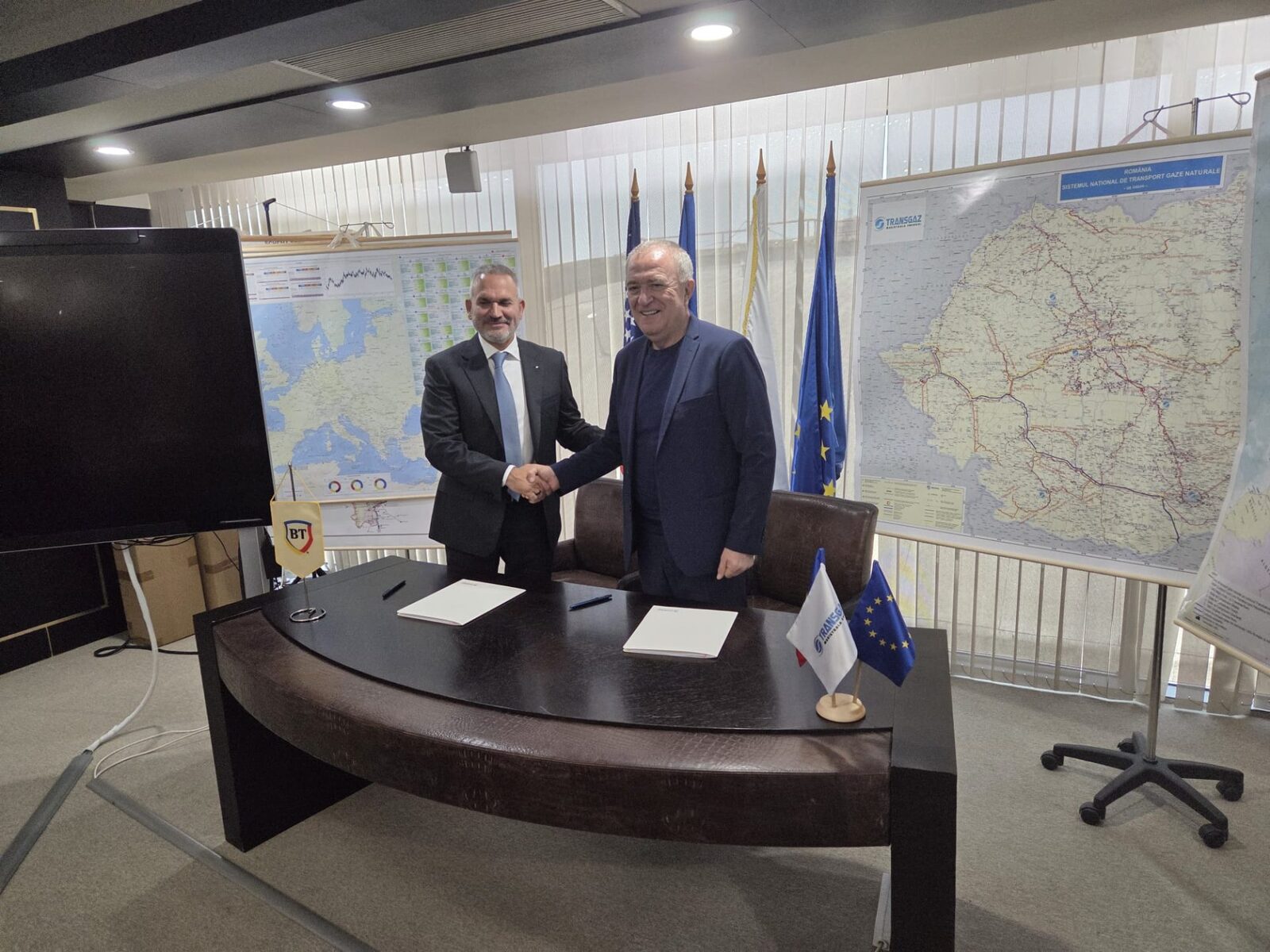 Transgaz ia 300 mil. Euro de la BT pentru gaz