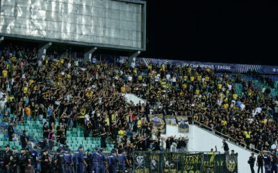 Agresori AEK Atena, luați pe loc de poliție