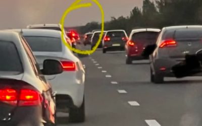 Polițiștii de pe A2, cu 80 km/h pentru fluidizarea traficului spre București