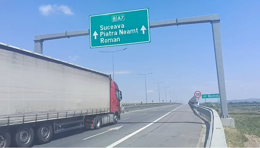 București-Bacău în 2h11 pe A7: Noi 46 km deschiși curând