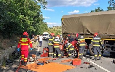 Accident cumplit: Camion militar, impact devastator, 3 morți, inclusiv un copil