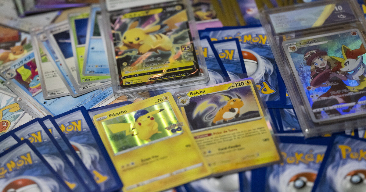Jaf de 80.000 euro la un magazin Pokemon din Franța
