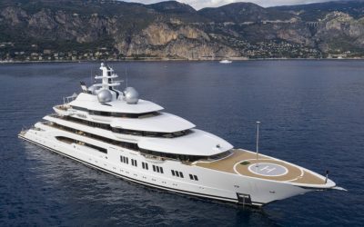 Amadea, iahtul oligarhului rus, acum al unui miliardar din Dubai. Detalii uluitoare