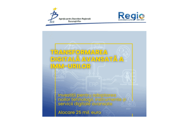 Granturi IMM București: 25 mil. EUR pentru digitalizare avansată