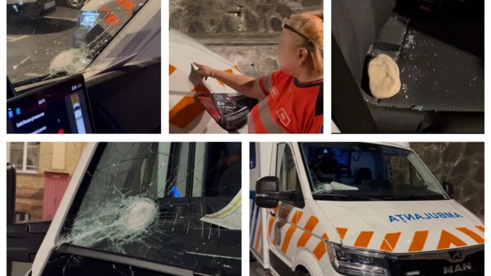 Ambulanță atacată cu topoare în Cluj: „Ne omorau dacă nu erau proști”