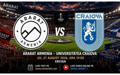Universitatea Craiova, miza uriașă la Erevan! LIVE Ararat