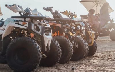 Român, amendat și fără permis după ATV în Thassos