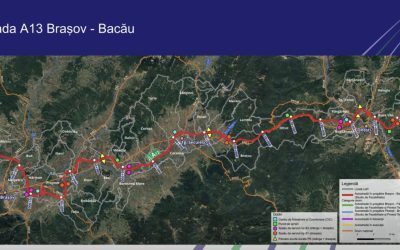 A13: Autostrada Brașov-Bacău, 174 km de legătură Transilvania-Moldova