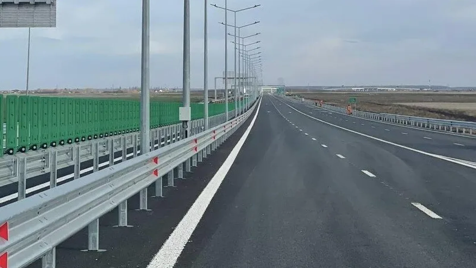 Accident pe A2: 4 răniți, circulație îngreunată pe prima bandă