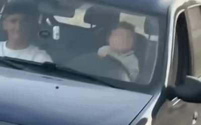 Vrancea: Bebeluș la volan, polițiștii au deschis dosar penal