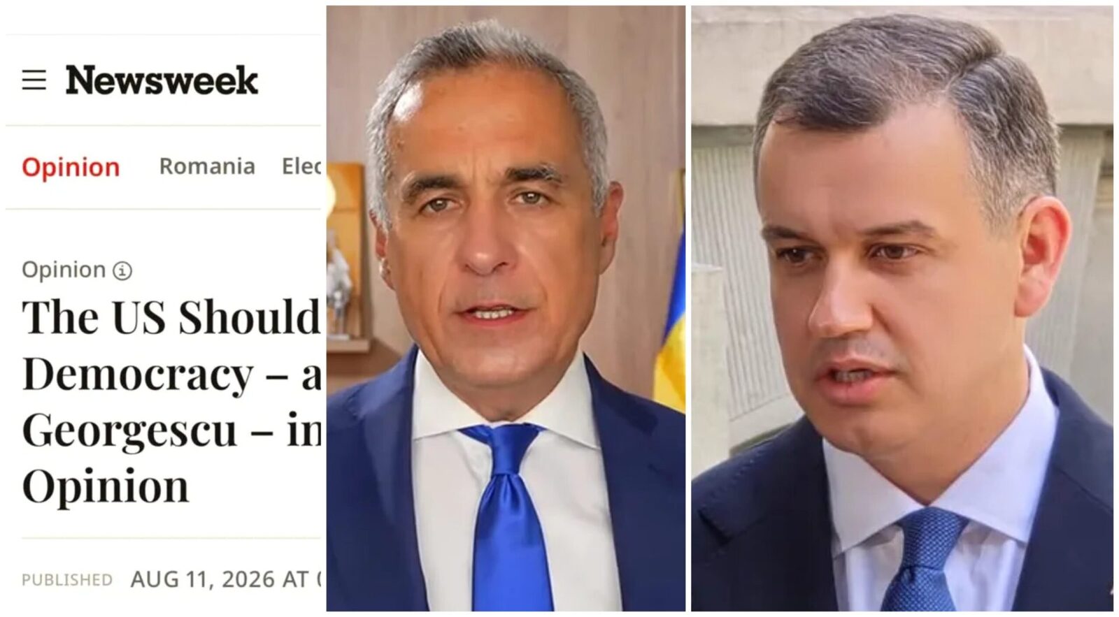 Tomac: „Grupuri de interese” în scandalul Călin Georgescu-Newsweek