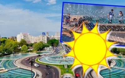 Caniculă la început de săptămână: Bucureștiul, aproape de 40 de grade
