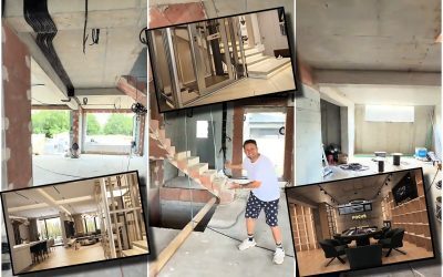 Casa milionarului Robert Tudor pe malul lacului: Imagini exclusive