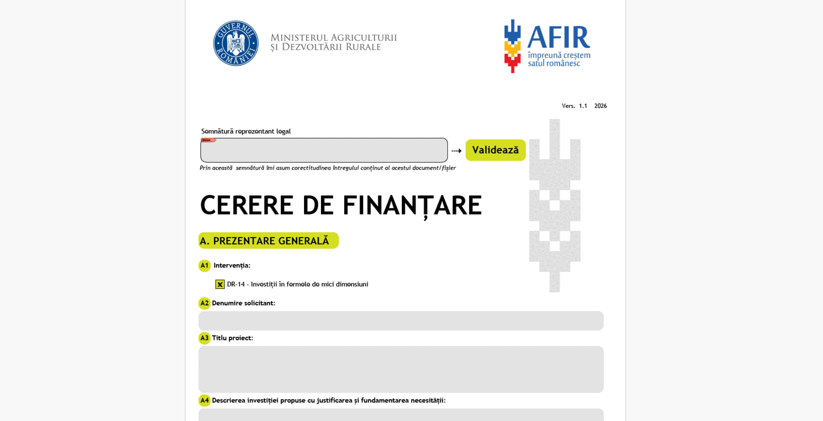 AFIR, 50.000 EUR fermieri: Se schimbă regulile la start