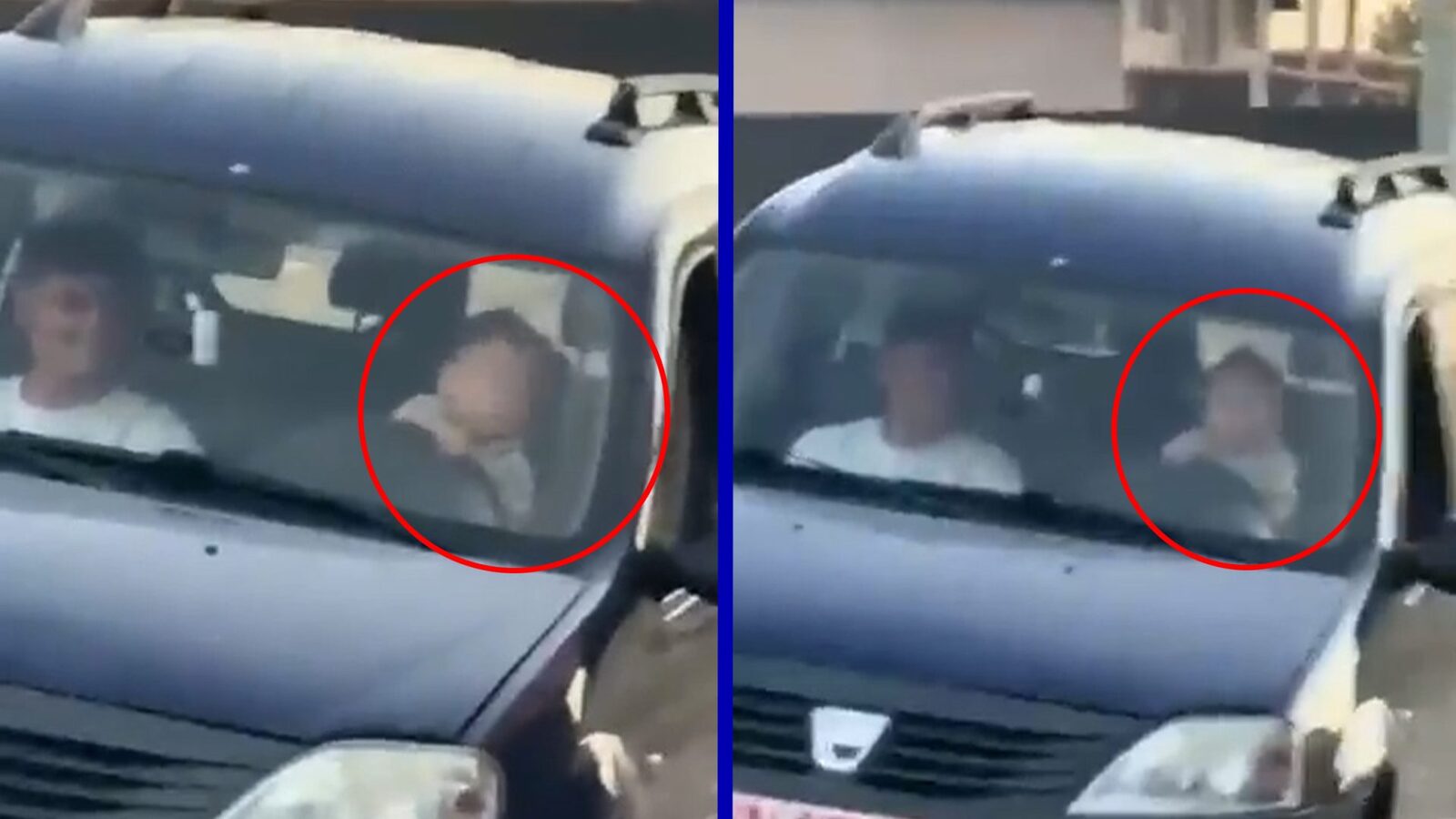 Bebeluș la volan în Vrancea, șoc în România