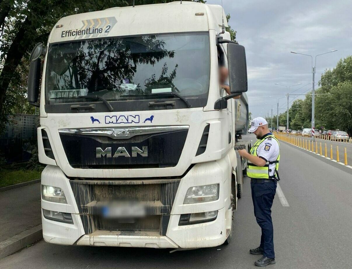 București: Restricții de tonaj dublează amenzile