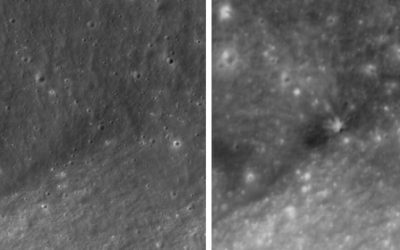 Luna, lovită de SpaceX! Imagini noi cu craterul apărut