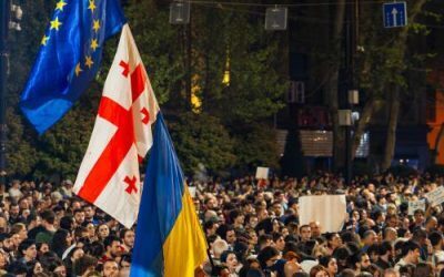 UE: Justiția din Georgia a suprimat societatea civilă