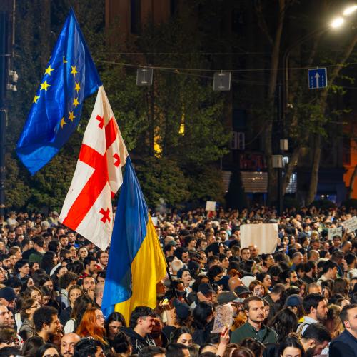 UE: Justiția din Georgia a suprimat societatea civilă