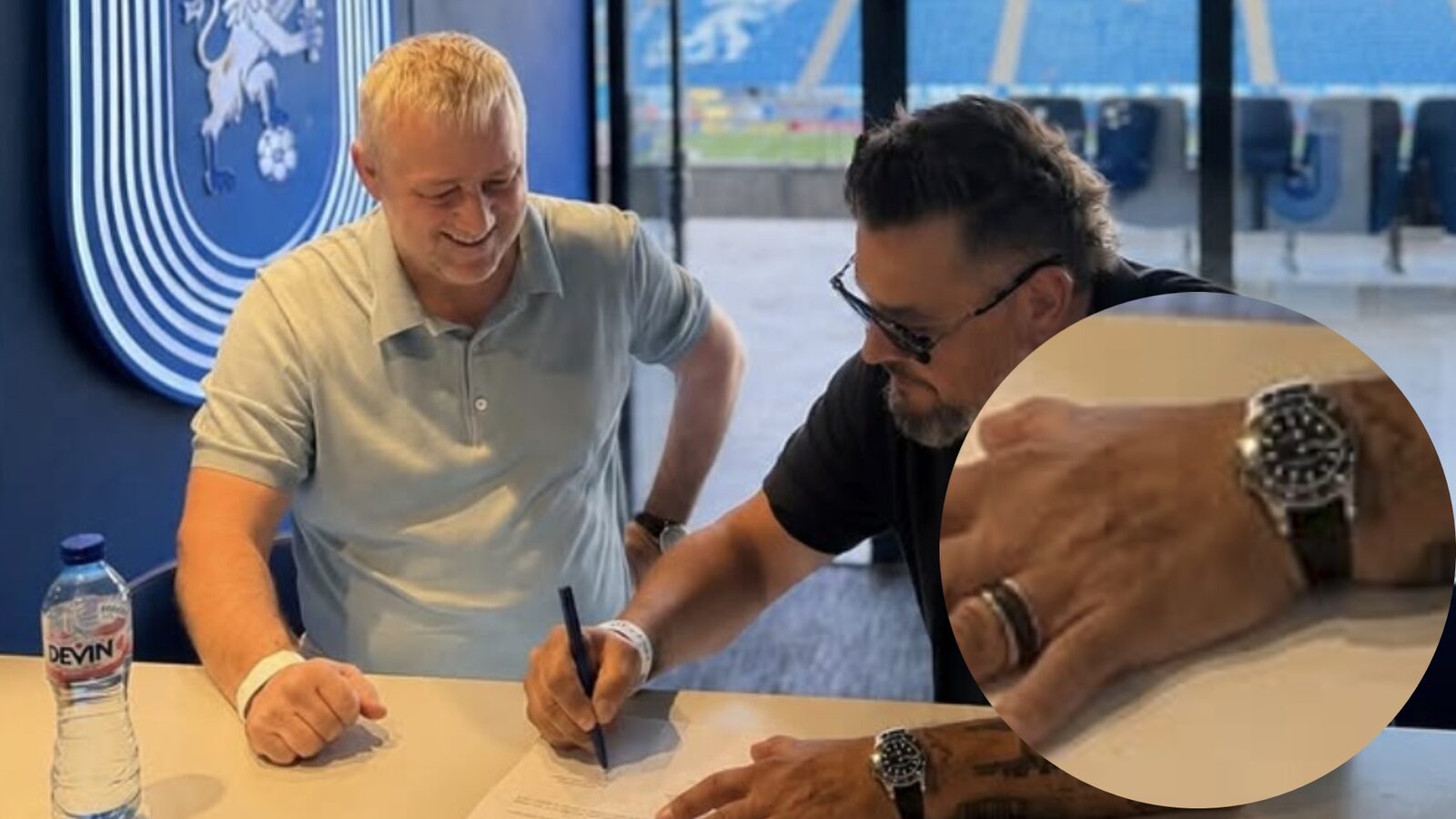 Bobonete acționar la U Craiova: Ceas scump, acte semnate (Foto EXCLUSIV)