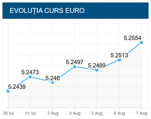 Euro peste 5.25: Moody’s decide viitorul leului