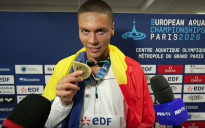Popovici, aurul de 100m, dăruit cui?