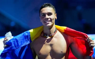 Popovici, favorit la record mondial în SUA: Istorie pe holuri