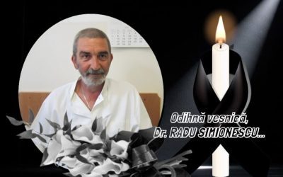Buzău, doliu! A murit Dr. Radu Simionescu, medic apreciat