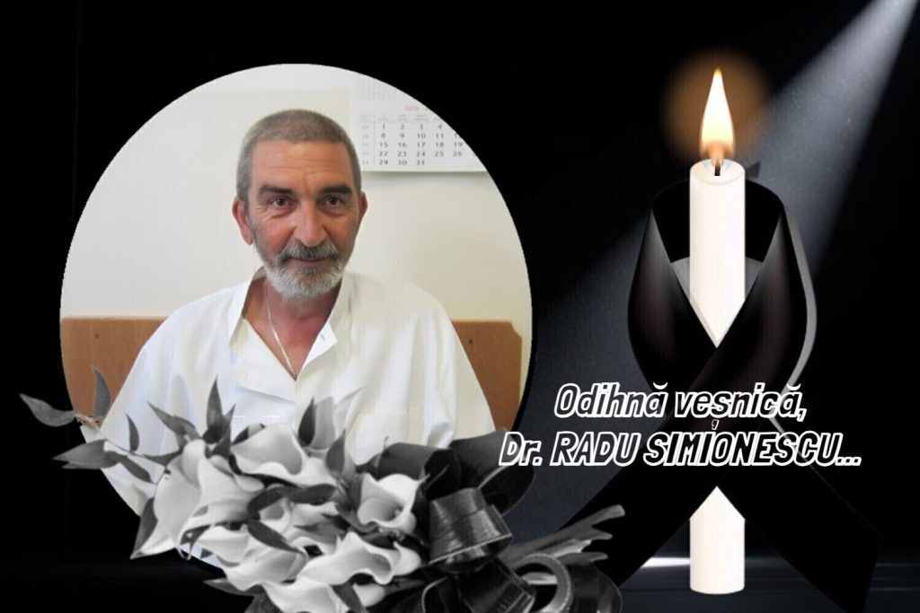 Buzău, doliu! A murit Dr. Radu Simionescu, medic apreciat