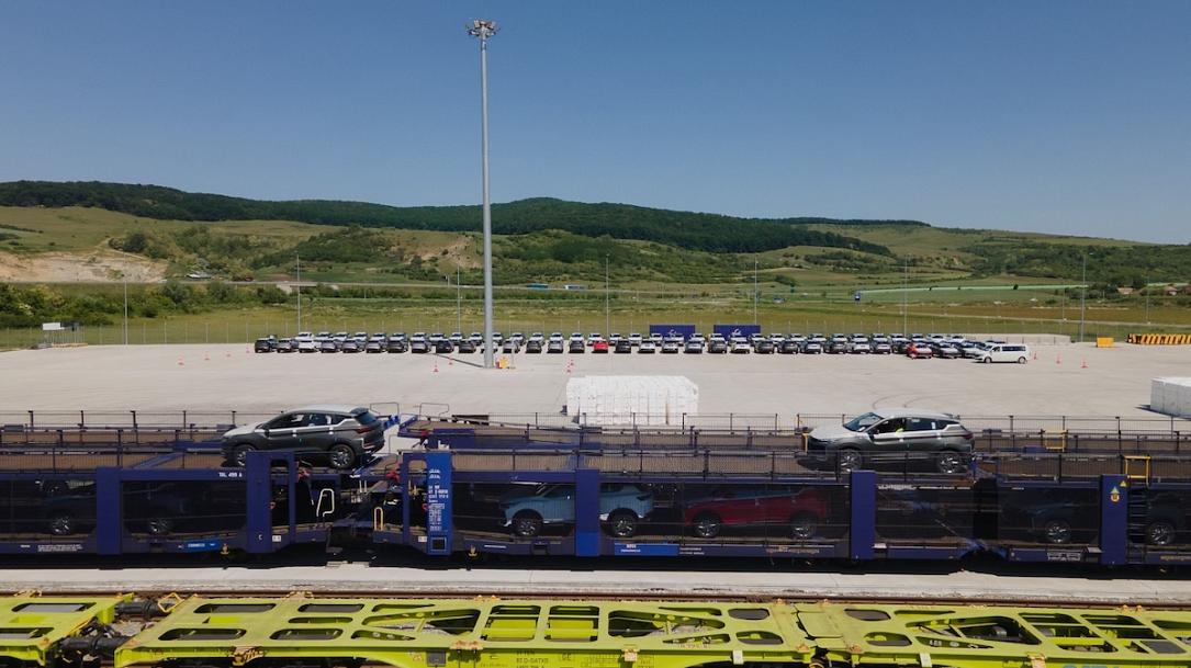 DP World: Rută feroviară nouă spre România, cu hub la Aiud