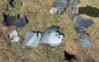 Dronă de luptă prăbușită în Moldova: Incendiu puternic