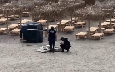 Fragment dronă, Olimp: Mister pe plaja din stațiunea românească
