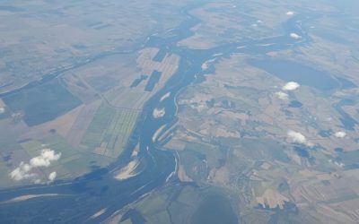 Imagini aeriene spectaculoase de la Călărași