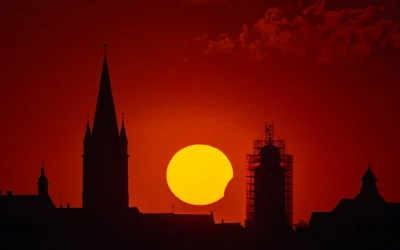 Fotomontaj sau eclipsă? Sibian acuzat de fals, în apărare cu video