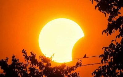 Eclipsa de Soare: Imagini spectaculoase LIVE de la NASA