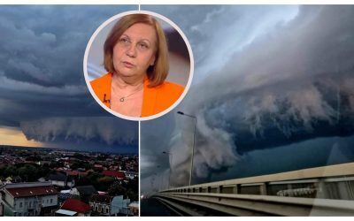 Ploi torențiale și vânt puternic: S-ar putea revărsa cantități mari de apă
