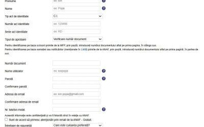 SPV Persoane Fizice: Ghid Complet Formular