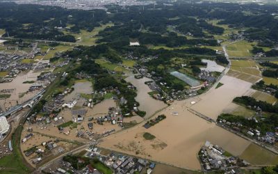 Japonia sub ape: Ploaie-record, 6 morți, 400.000 evacuați