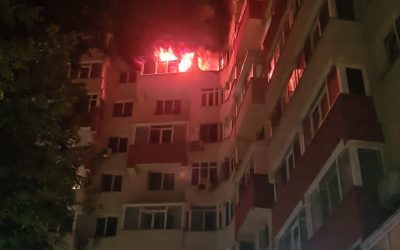 Incendii la Iuliu Maniu: Un bărbat, reținut de poliție