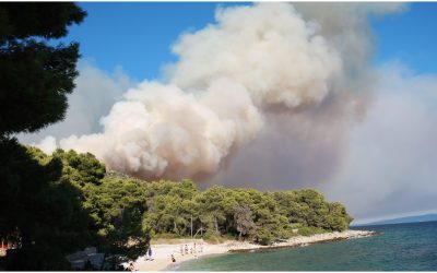 Turiști evacuați în masă, operațiune de amploare