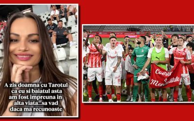 Influenceriță cu jucătorul lui Dinamo: „Am fost împreună în altă viață”
