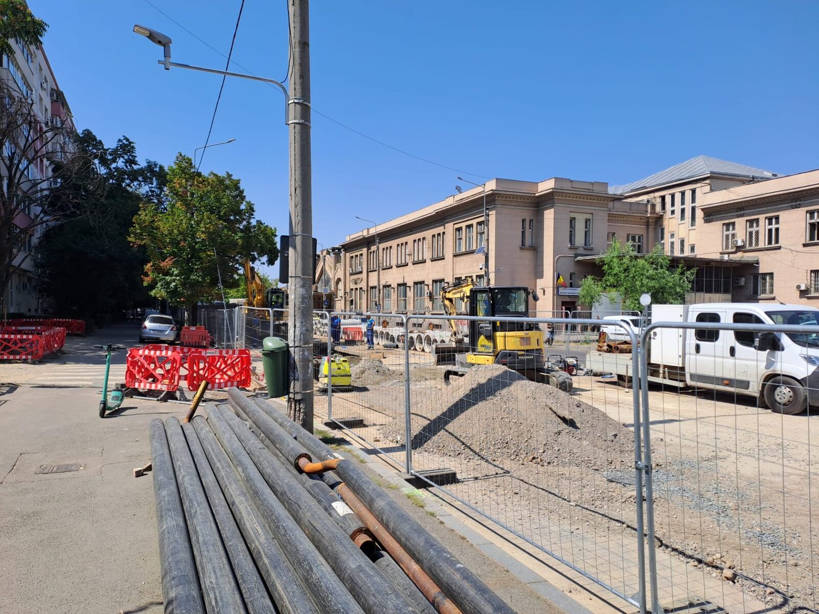 Șantierul uriaș de la Gara de Nord: Erbașu, despre probleme