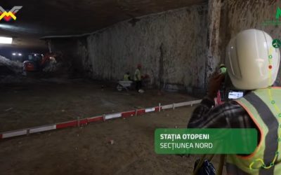 Metrou Otopeni: Sudul (1 Mai-Tokyo) a atins 72% din lucrări