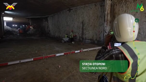 Metrou Otopeni: Sudul (1 Mai-Tokyo) a atins 72% din lucrări