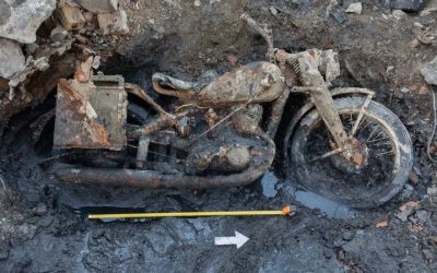 Germania: Doi soldați și o motocicletă, descoperiți după 80 de ani
