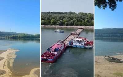 Cernavodă: Eșecul devierii Dunării, știre internațională majoră